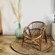 Child's rattan armchair