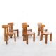 6 chairs natural leather walnut and beech sapporo 70 ' girgi mobili publisher