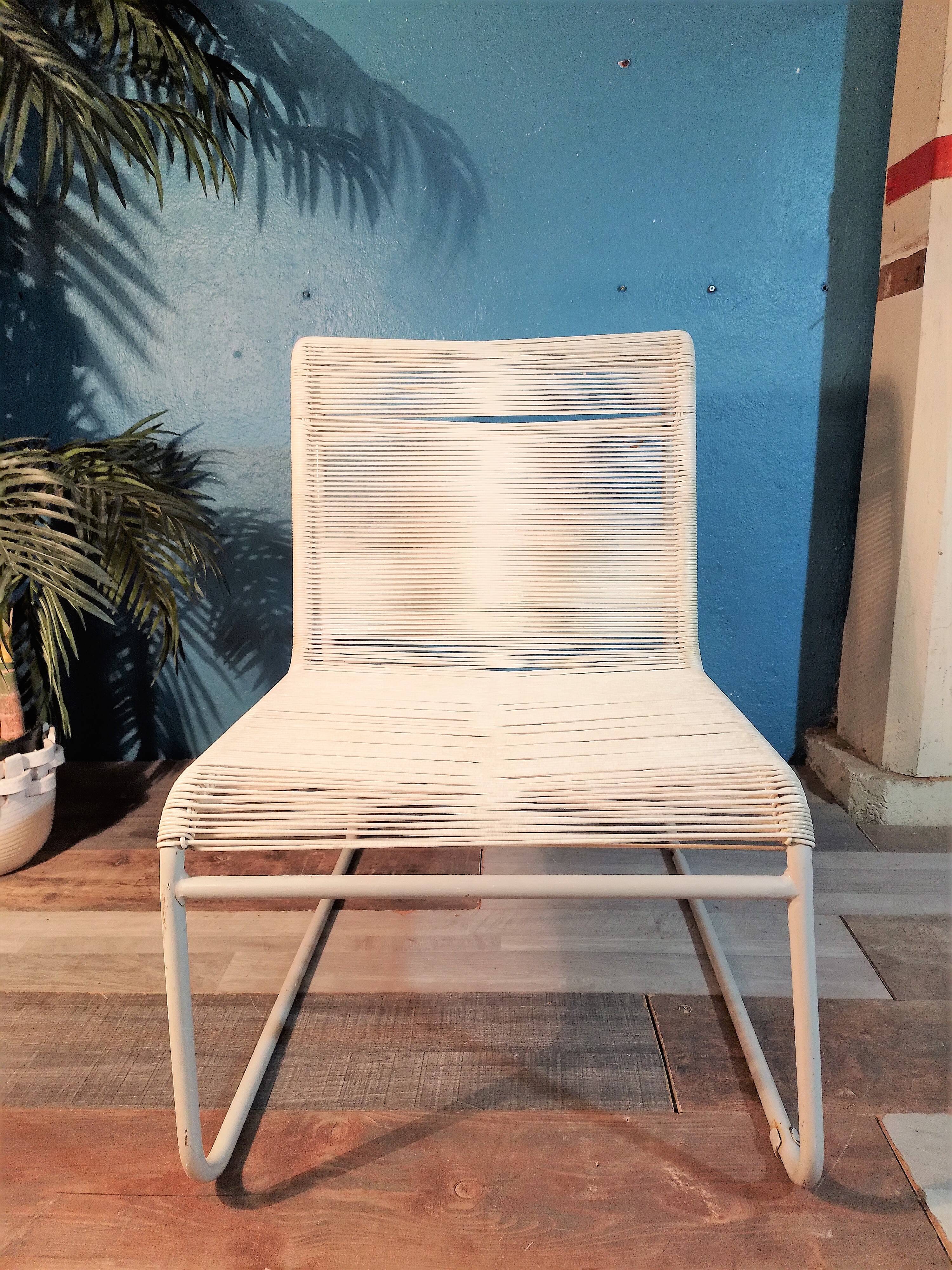 Armchairs scoubidou 1980s