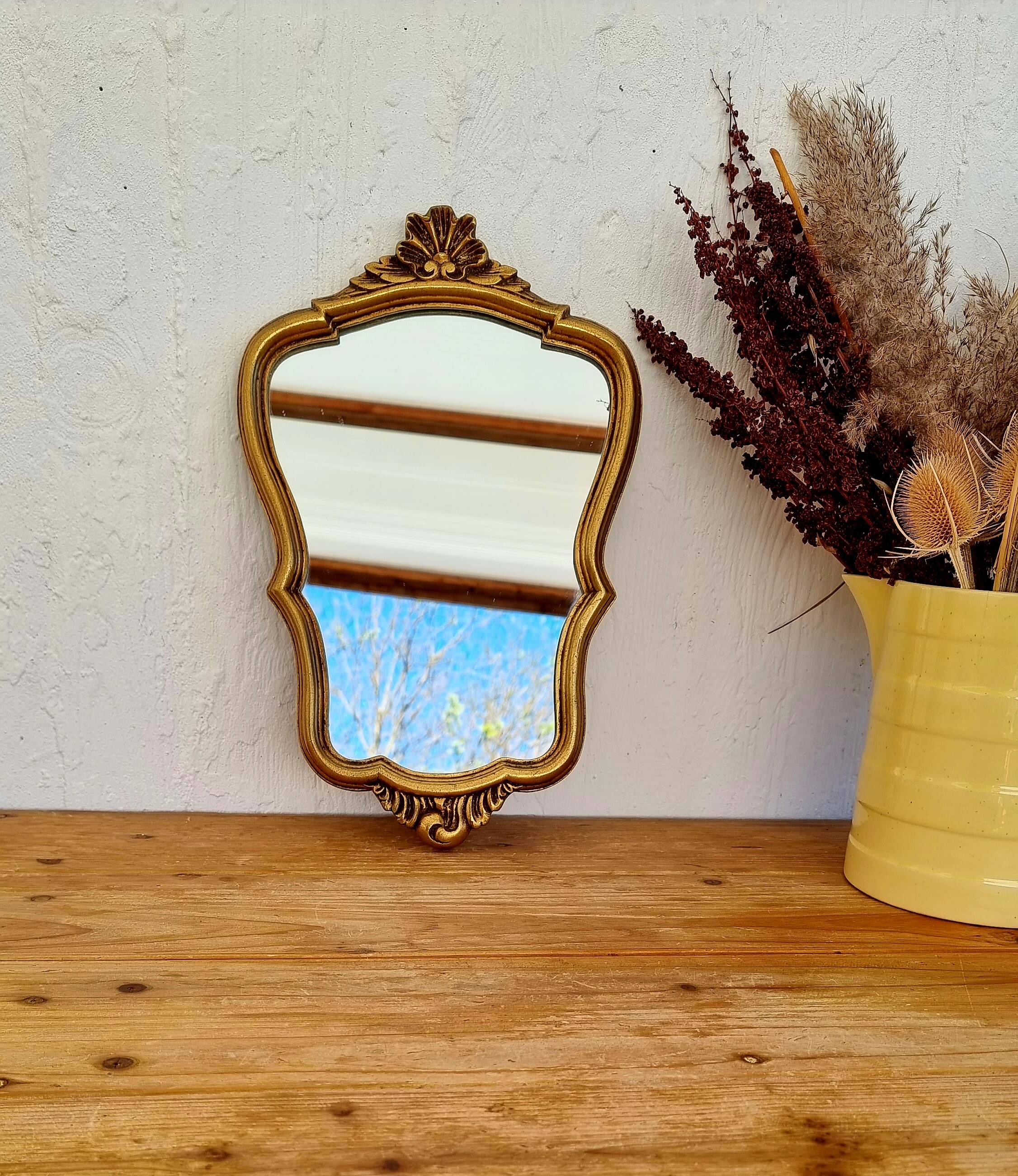 Baroque golden mirror