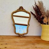 Baroque golden mirror