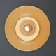 Vintage Beige/Yellow Glass Pendant Lamp