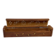 Boîte allongée en bois Inde