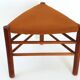 Scandinavian teak stool 1960