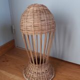 Marotte wicker rattan hat head Senegal
