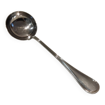 Louche à potage métal argenté orfèvre Christofle modèle Albi