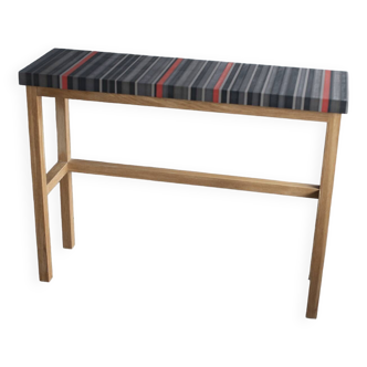 Unique piece handcrafted console