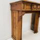 Louis XVI style fireplace in solid fir, 19th century.