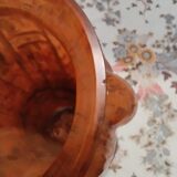Vase in glass paste art-deco Lorrain Daum