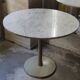 Table Round marble top 90cm