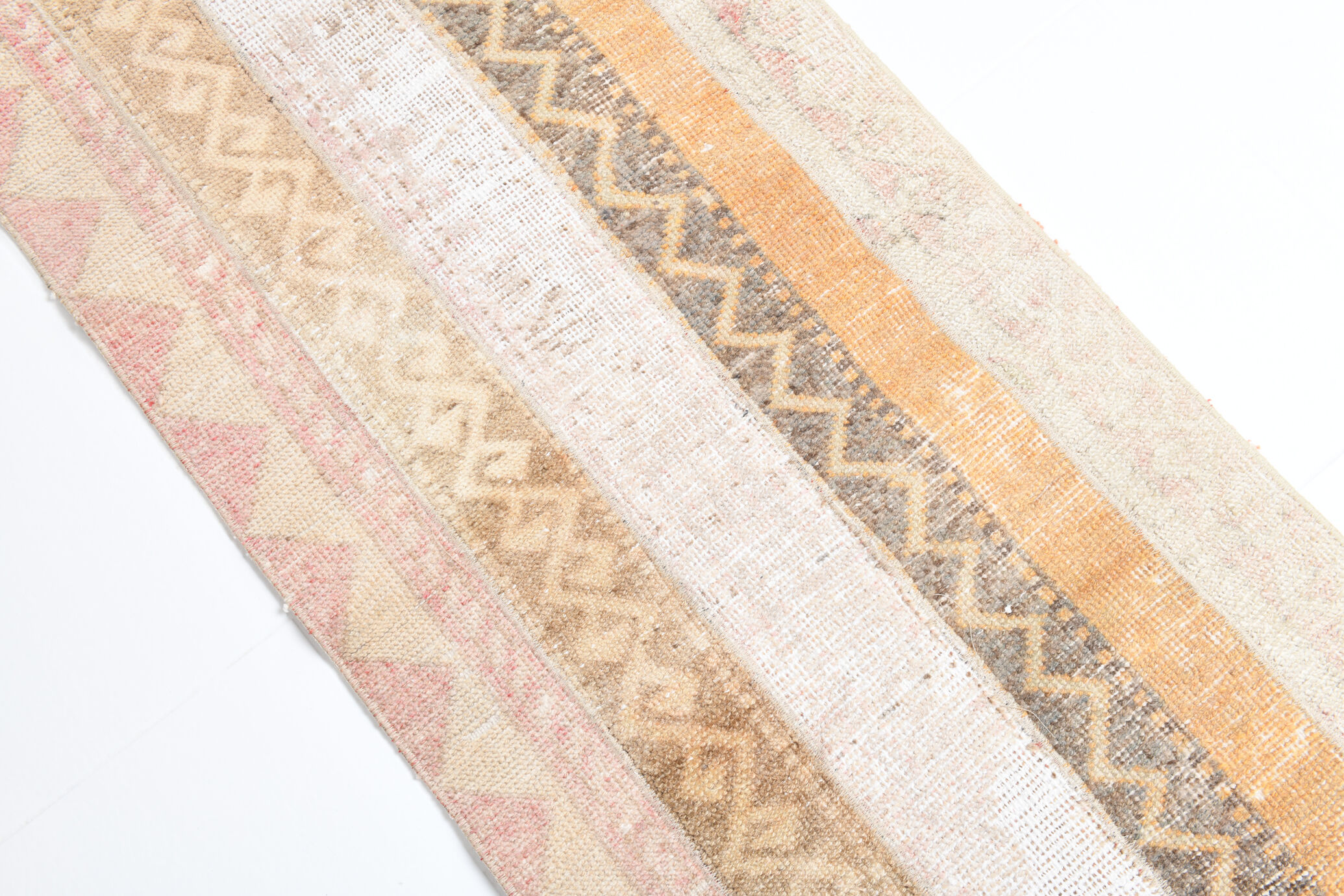 Vintage runner rug 268x63cm