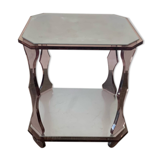 Plexiglass side table
