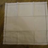 Pretty pillowcase embroidered Monogram BL + days