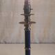 English table lamp base in brass - mid 20th century