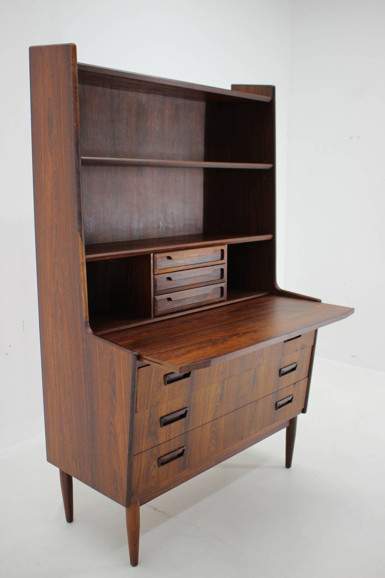 1960s Danish Secretary/Writing Cabinet by BRDR Larsen in Palisander