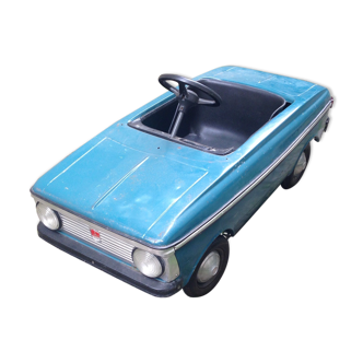 Moskvich blue pedal car