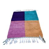 Handmade wool berber rug 150 x 100 cm