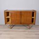Vintage 1970s teak wood sideboard, Italian design