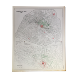 Map Paris 1962