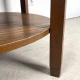 Amsterdam School side table with glass top