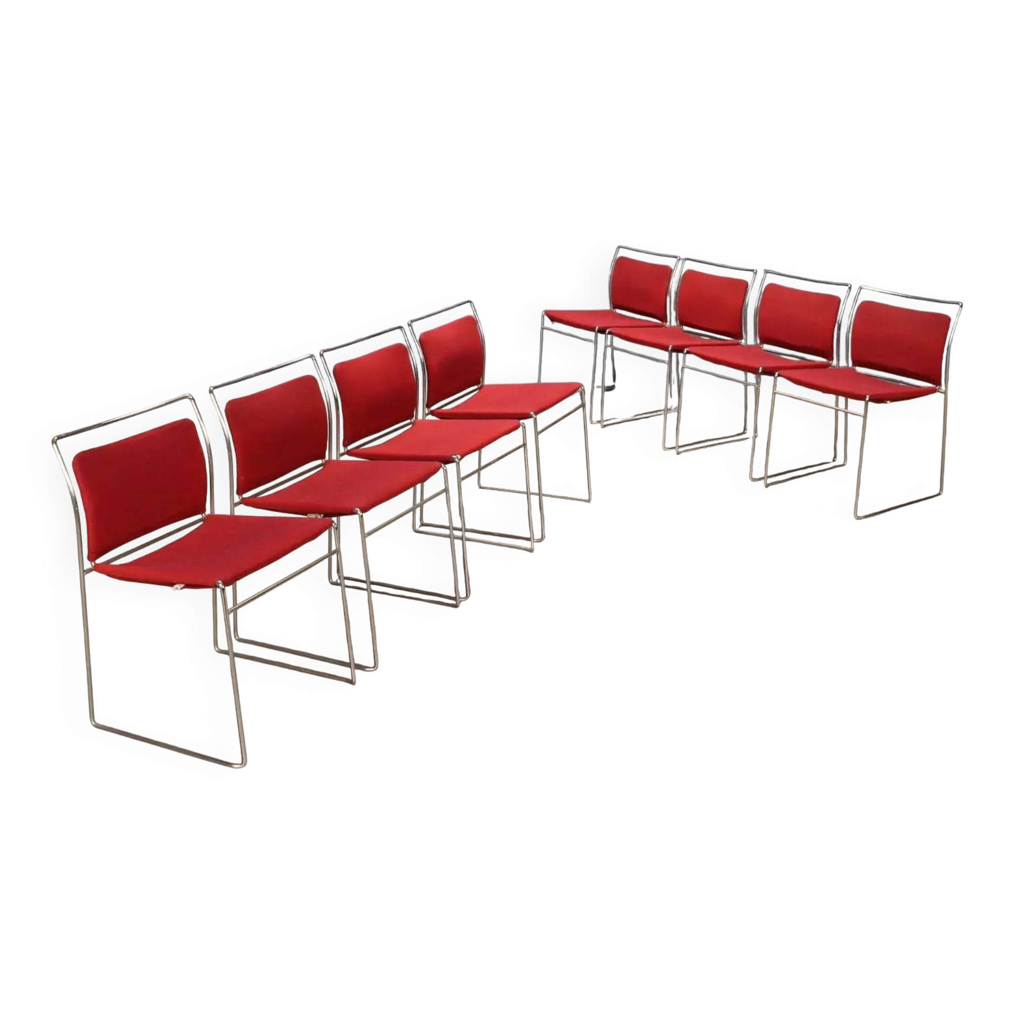 Tulu chairs by Simon Gavina, vintage design by K. Takahama, 1960s-70s.