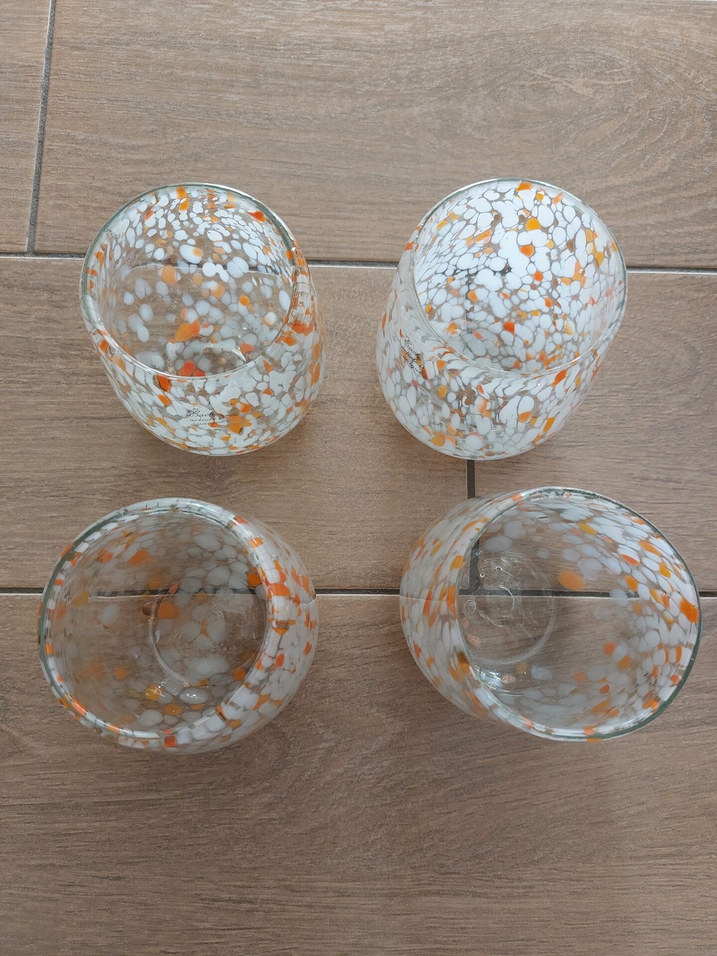 Blown glass tumbler