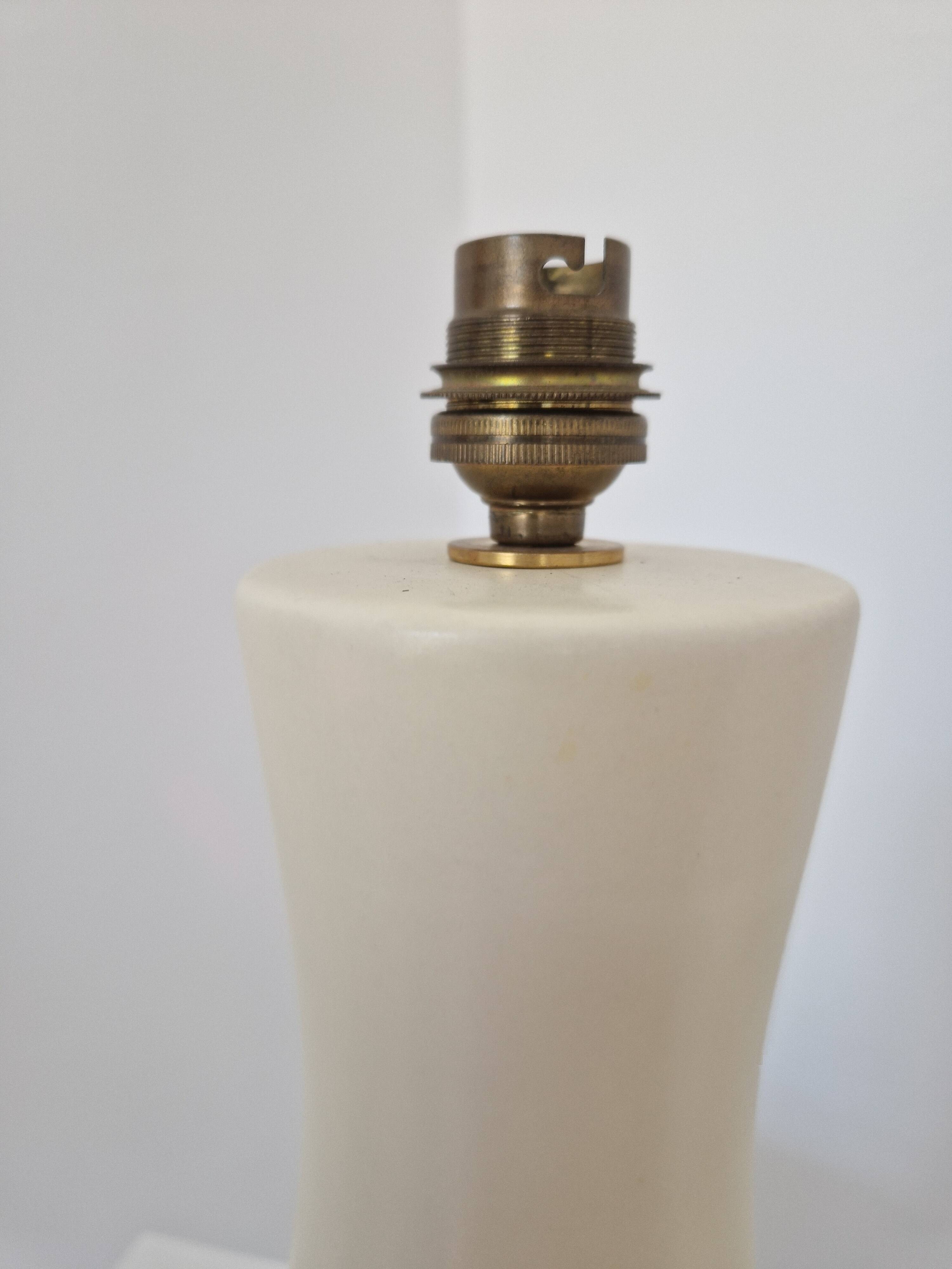 Vintage ceramic lamp base from the 60s