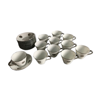 Bernardaud coffee cups and saucers