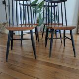 4 Fanette chairs by Ilmari Tapiovaara