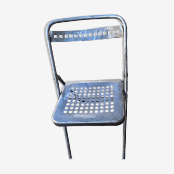 Iron folding chair