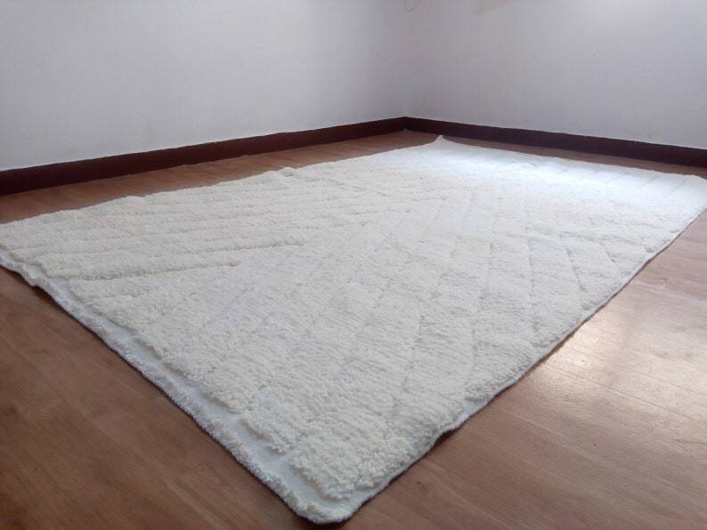 Berber rug design - Beni Ouarain style - Moroccan rug - handwoven in wool - 276 x 170 cm