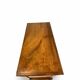 Antique walnut commode with bronze handles in the shape of a lion's mask,