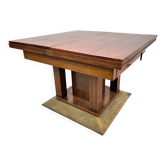 Large dining table for 16 people attributed to Joseph Maria Olbrich.