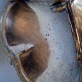 St Louis XV silver metal servant display - 2 hallmarks