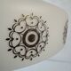 Ancienne suspension opaline 1970 vintage