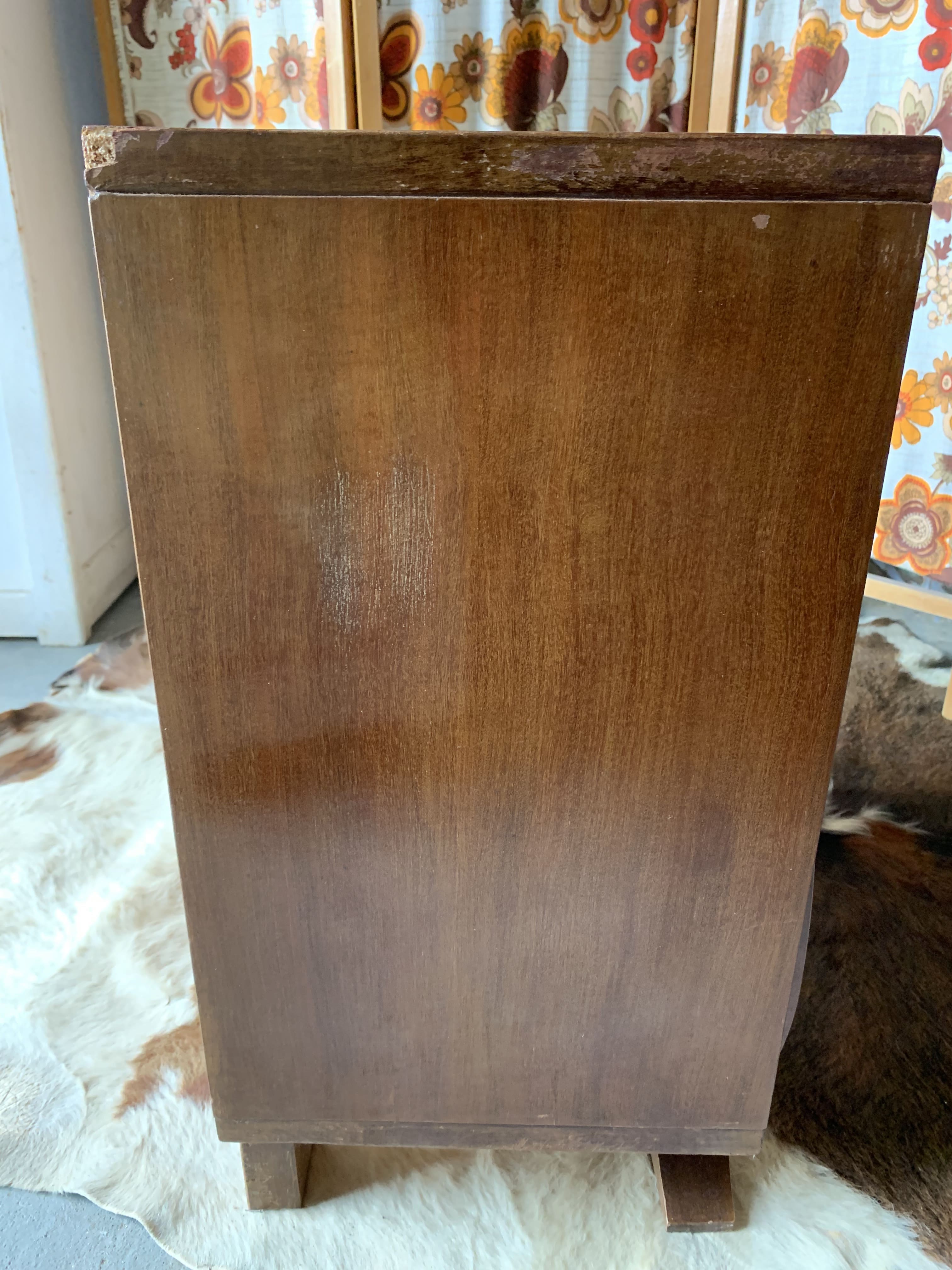 Bedside table storage cabinet