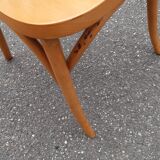 Set of 4 mismatched bistro chairs