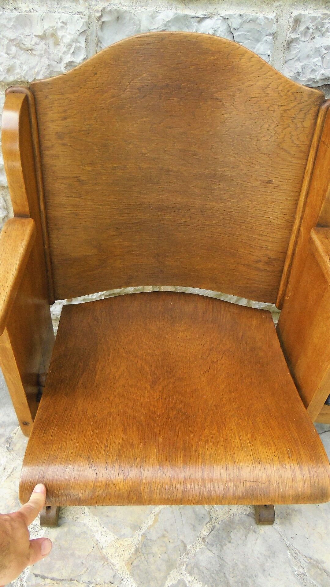 Former cinema seat 2 chairs