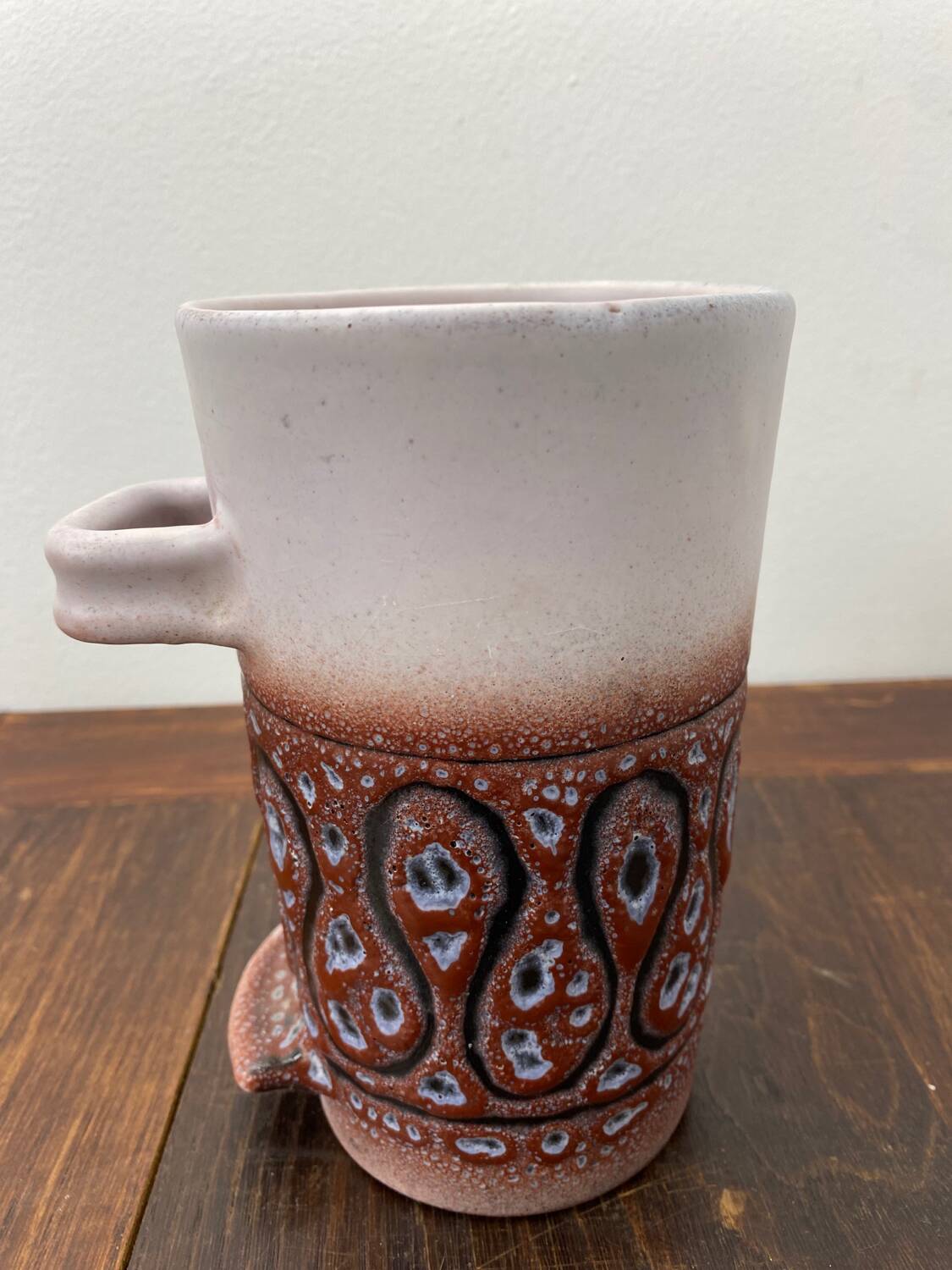 Jean Austruy stoneware vase or pitcher