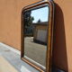Old Louis Philippe 19th century mirror 89 x 65 cm