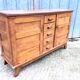 Vintage René Gabriel oak sideboard