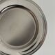 Grand plateau en inox brillant