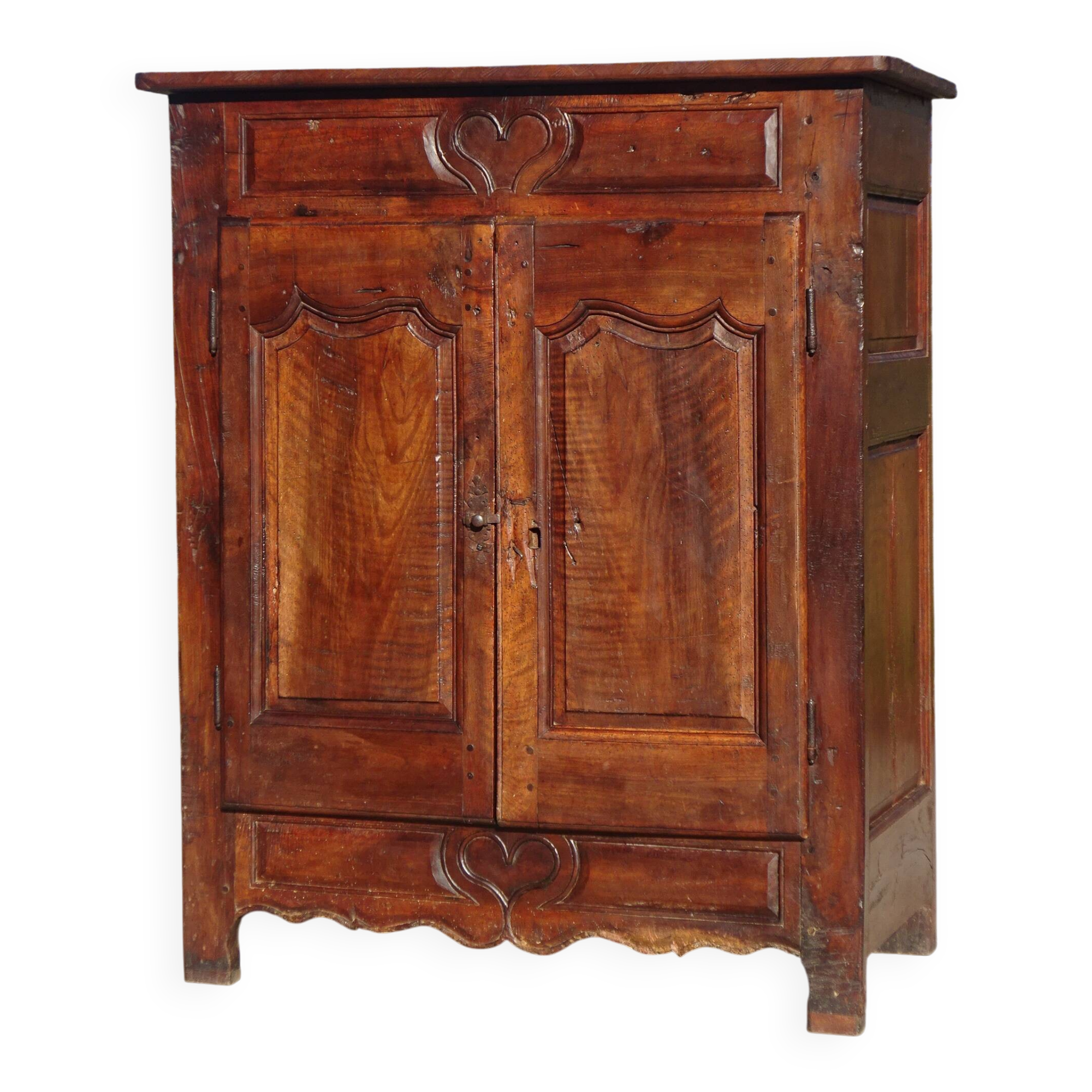 Antique walnut wedding sideboard