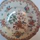 Large porcelain dish with Asian decoration, Samson, 19th century.