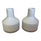 Paire vases bougeoirs Bavaria Germany