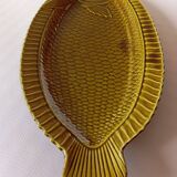 Sarreguemines fish dish in slip