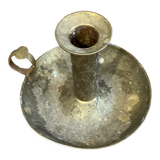 Brass hand candle holder