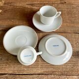 4 vintage porcelain cups