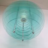 Vintage green globe design hanging lamp