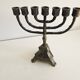 Ancien Chandelier Menorah 7 branches